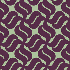 Fototapeta premium Seamless abstract pattern. Endless ornament. Vector illustration.