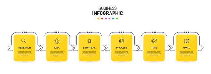 Infographic design with icons and 5 options or steps. Thin line vector. Infographics business concept. Can be used for info graphics, flow charts, presentations, web sites, banners, printed materials.