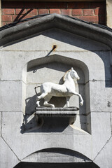 Obraz premium architecture art sculpture cheval equestre