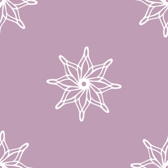 Seamless pattern flower