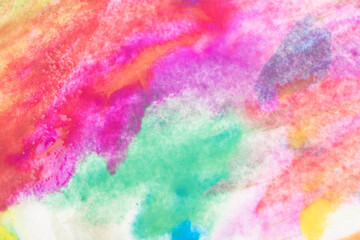 Abstract Colorful colors background in watercolor style for vintage design