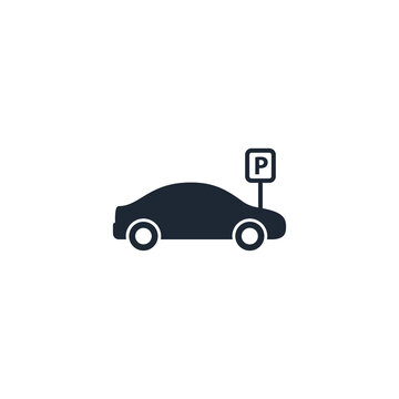 car parking icon symbol