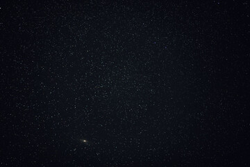 sky in the night with stars planets and comets