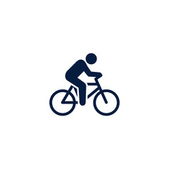 Fototapeta premium bicycle icon vector illustration logo template