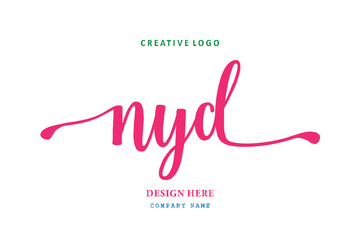 NYD  lettering logo is simple, easy to understand and authoritative