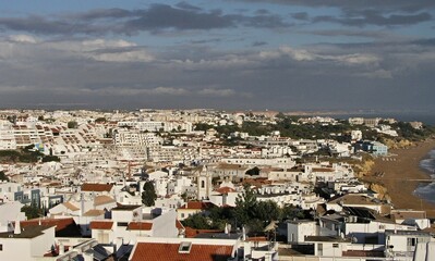 Panoramic view Albufeira, Algarve - Portugal 
