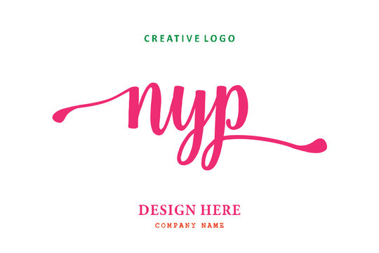 NYP  lettering logo is simple, easy to understand and authoritative