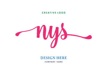 NYS  lettering logo is simple, easy to understand and authoritative