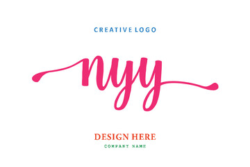 NYY  lettering logo is simple, easy to understand and authoritative