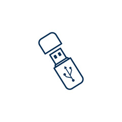 usb flash drive icon symbol