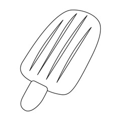 Water mattress vector icon.Outline vector icon isolated on white background water mattress.