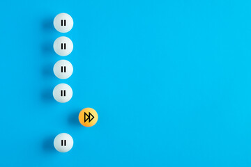 Business startup, leadership or innovation concept