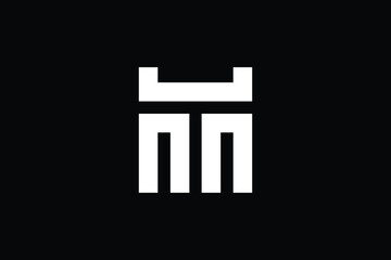 MT logo letter design on luxury background. TM logo monogram initials letter concept. MT icon logo design. TM elegant and Professional letter icon design on black background. M T TM MT