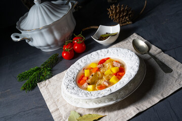 kapusniak delicious polish sauerkraut soup