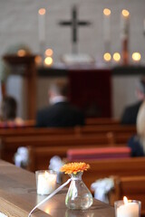 Gottesdienst in der Kirche