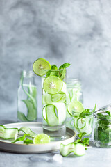 Cucumber Cooler - Cucumber drink - cucumber and lemon mocktail 