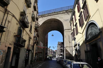 Türaufkleber Napoli - Ponte Maddalena Cerasuolo alla Sanità © lucamato