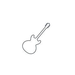 guitar icon music symbol logo template