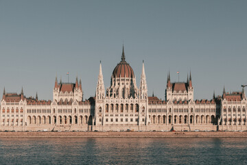 Parliament building in Budapest, Hungary