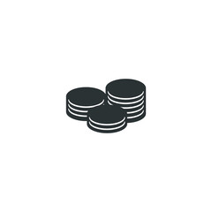 money icon vector logo template