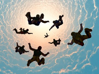 Sport in the sky. © Kovalenko I