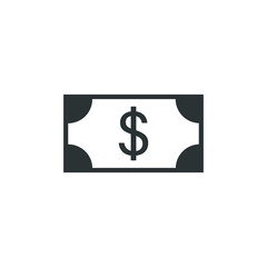 money icon vector logo template