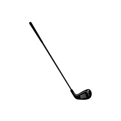 golf stick icon logo