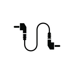 electric plug icon logo