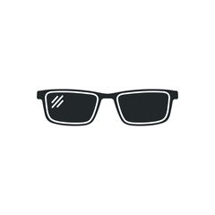 eyeglasses icon vector illustration simple design element