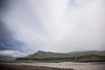 Summer landscape in Southern Iceland, Europe