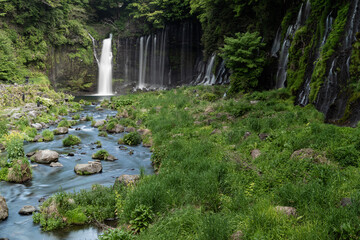 静岡　白糸の滝