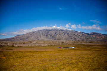 Summer landscape in Southern Iceland, Europe