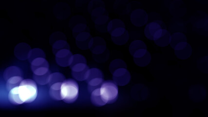 Abstract blur image background of darkness with bokeh light, purple bokeh, concept mysterious background, defocused.