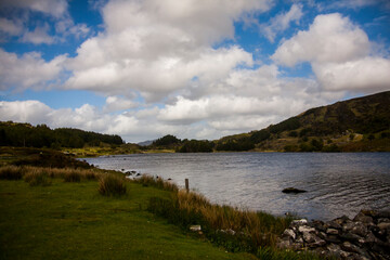 Spring landscape in the lands of Ireland