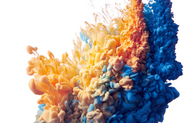 Abstract bright paint splash background