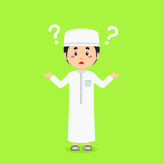 Muslim Confused with Question Mark