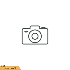 camera icon vector illustration simple design element