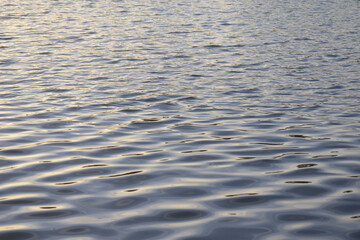 ripples in the water