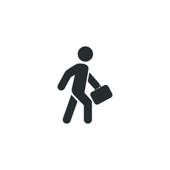 pedestrian walk icon symbol