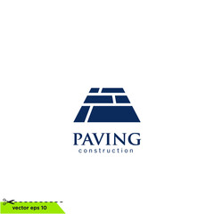paving icon vector illustration simple design element