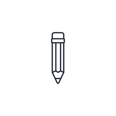 pencil icon education symbol