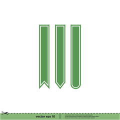 icon ribbon set, simple design element