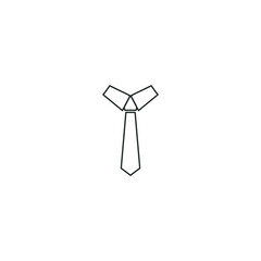 tie icon vector illustration simple design element