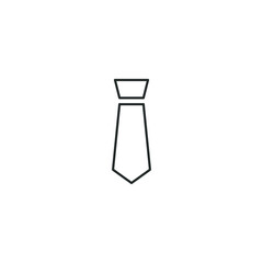 tie icon vector illustration simple design element