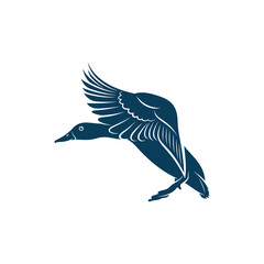 Duck design vector illustration, Creative Duck logo design concept template, symbols icons
