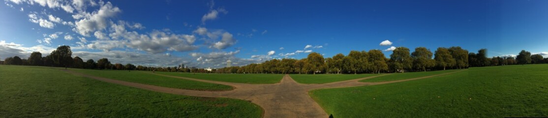 panorama of Hyde park