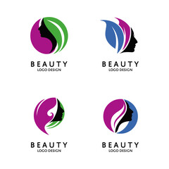 Beauty Logo Design Vector Illustration