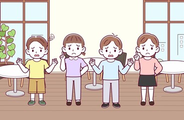 4人の子どもたち