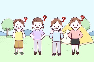 4人の子どもたち