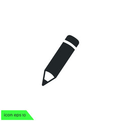 pen icon education symbol logo template